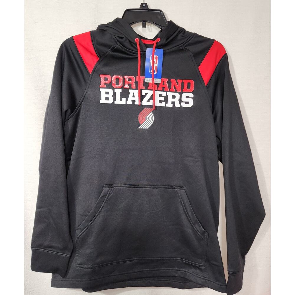 Trail Blazer basketball red/black Hoodie Men's Large